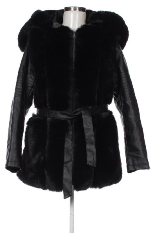 Дамско кожено яке Unbranded, Размер XL, Цвят Черен, Цена 30,16 €