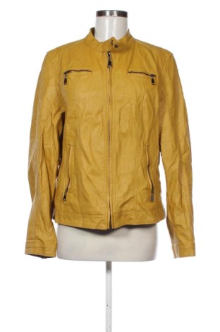 Дамско кожено яке Unbranded, Размер XXL, Цвят Жълт, Цена 30,16 €