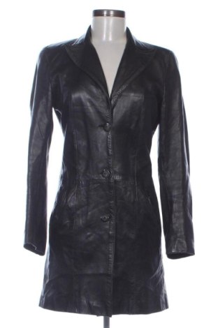 Дамско кожено яке Unbranded, Размер S, Цвят Черен, Цена 50,10 €