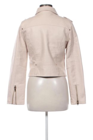 Дамско кожено яке Unbranded, Размер L, Цвят Бежов, Цена 30,16 €