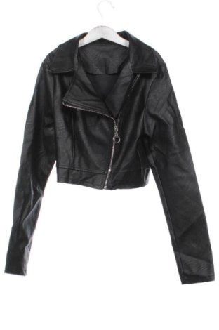 Geacă de piele pentru femei Unbranded, Mărime S, Culoare Negru, Preț 183,99 Lei