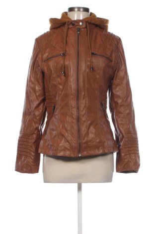 Dámská kožená bunda  Unbranded, Velikost M, Barva Hnědá, Cena  879,00 Kč