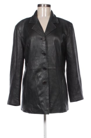 Geacă de piele pentru femei Unbranded, Mărime L, Culoare Negru, Preț 258,79 Lei