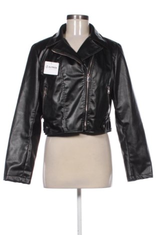 Geacă de piele pentru femei Unbranded, Mărime M, Culoare Negru, Preț 170,00 Lei