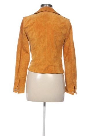 Damen Lederjacke Vero Moda, Größe M, Farbe Orange, Preis 122,89 €