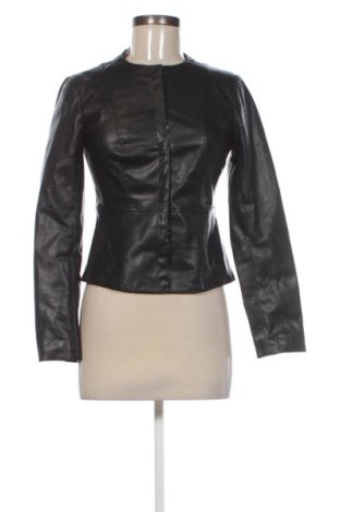 Дамско кожено яке Zara, Размер S, Цвят Черен, Цена 21,47 €