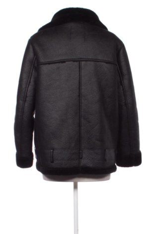 Γυναικείο δερμάτινο μπουφάν Zara, Μέγεθος L, Χρώμα Μαύρο, Τιμή 30,00 €