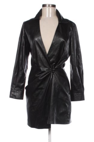 Γυναικείο δερμάτινο μπουφάν Zara, Μέγεθος S, Χρώμα Μαύρο, Τιμή 20,91 €