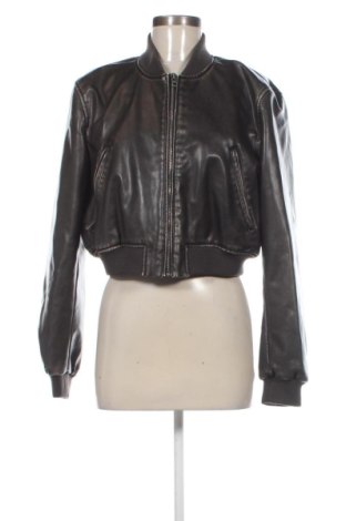 Damska kurtka skórzana Zara, Rozmiar M, Kolor Czarny, Cena 112,53 zł