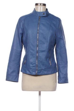 Damen Lederjacke Zuiki, Größe M, Farbe Blau, Preis 38,99 €