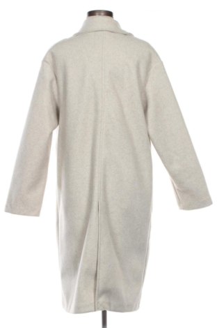 Palton de femei Bershka, Mărime L, Culoare Bej, Preț 198,47 Lei