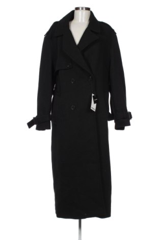 Дамско палто Bershka, Размер M, Цвят Черен, Цена 73,11 €