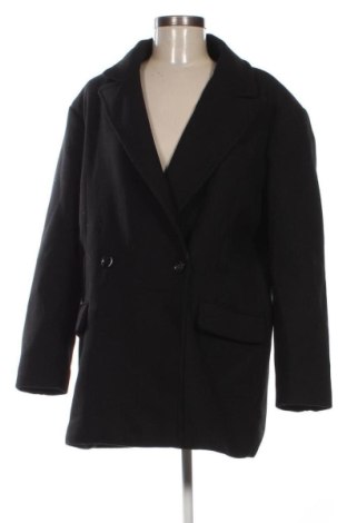 Palton de femei Bershka, Mărime S, Culoare Negru, Preț 443,99 Lei