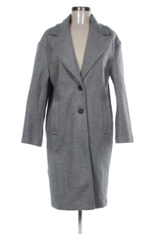 Palton de femei Bershka, Mărime XS, Culoare Gri, Preț 155,00 Lei