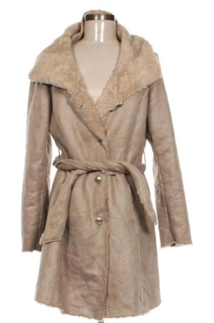 Damenmantel Promod, Größe L, Farbe Beige, Preis 63,99 €