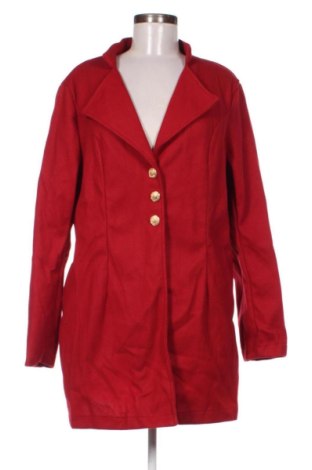 Palton de femei SHEIN, Mărime XL, Culoare Roșu, Preț 124,68 Lei