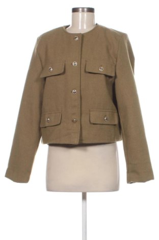 Дамско палто Sinsay, Размер XL, Цвят Зелен, Цена 48,00 €