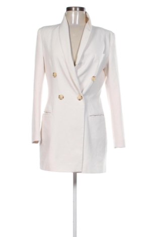 Damski płaszcz Stradivarius, Rozmiar M, Kolor Biały, Cena 112,53 zł