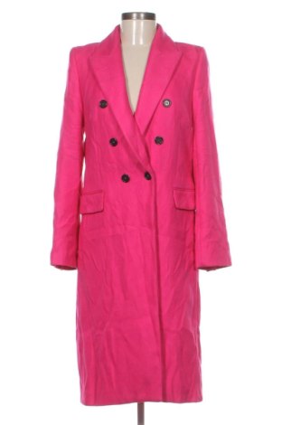 Дамско палто Zara, Размер S, Цвят Розов, Цена 28,63 €