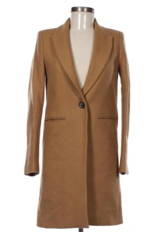 Palton de femei Zara, Mărime XS, Culoare Bej, Preț 494,99 Lei