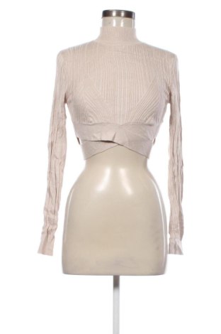 Helancă de femei Amisu, Mărime XS, Culoare Bej, Preț 60,99 Lei