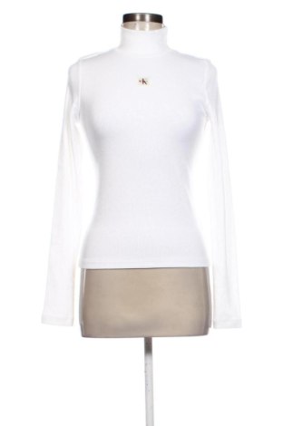Damen Rollkragen Calvin Klein Jeans, Größe XS, Farbe Weiß, Preis 61,99 €