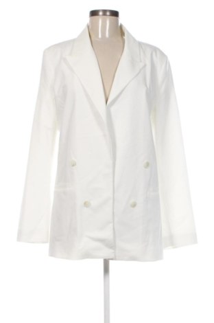 Damski żakiet Bershka, Rozmiar L, Kolor Biały, Cena 207,99 zł