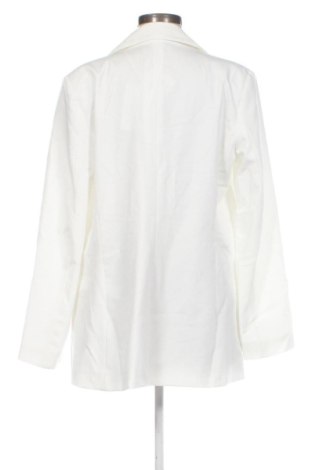 Sacou de femei Bershka, Mărime L, Culoare Alb, Preț 243,99 Lei