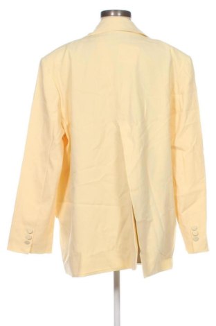 Sacou de femei Bershka, Mărime XXL, Culoare Galben, Preț 243,99 Lei