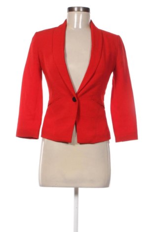 Sacou de femei Bershka, Mărime S, Culoare Roșu, Preț 151,99 Lei