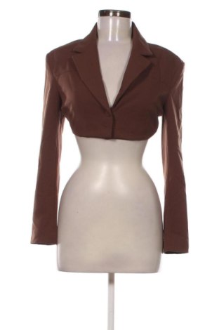 Дамско сако Bershka, Размер S, Цвят Кафяв, Цена 39,00 €