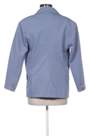 Sacou de femei Bershka, Mărime L, Culoare Albastru, Preț 203,32 Lei