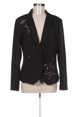 Damen Blazer Desigual, Größe L, Farbe Schwarz, Preis 55,73 €