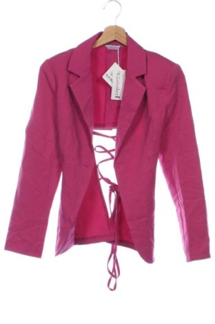 Damski żakiet Glamaker, Rozmiar S, Kolor Różowy, Cena 207,99 zł