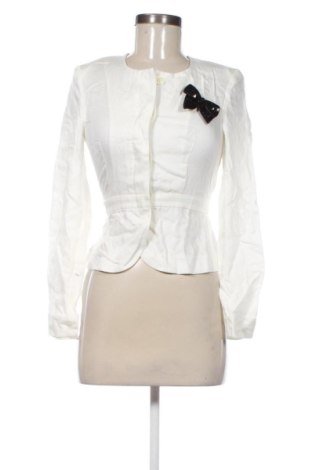 Sacou de femei H&M, Mărime XS, Culoare Alb, Preț 151,99 Lei