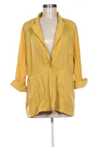 Sacou de femei Unbranded, Mărime 4XL, Culoare Galben, Preț 131,34 Lei