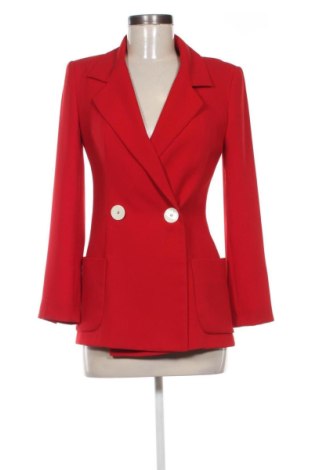 Damski żakiet Zara, Rozmiar XS, Kolor Czerwony, Cena 158,39 zł