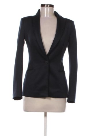 Sacou de femei Zara, Mărime XS, Culoare Albastru, Preț 130,33 Lei