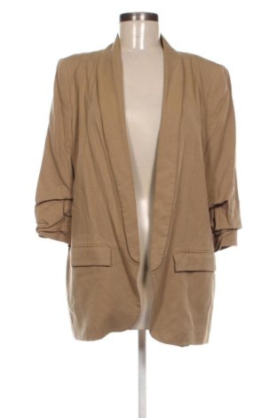Γυναικείο σακάκι Zara, Μέγεθος XL, Χρώμα  Μπέζ, Τιμή 25,00 €