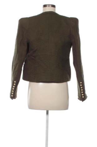 Dámske sako  Zara, Veľkosť XS, Farba Zelená, Cena  29,95 €