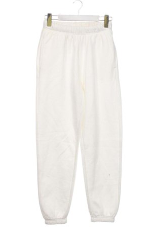 Pantaloni trening de femei Sinsay, Mărime XS, Culoare Alb, Preț 78,20 Lei