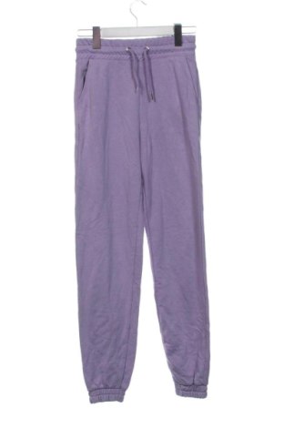 Дамско спортно долнище Stradivarius, Размер XS, Цвят Лилав, Цена 15,33 €