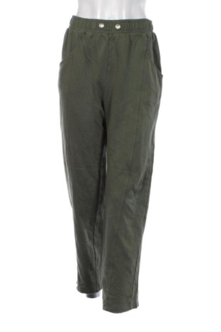 Damskie spodnie sportowe Tezenis, Rozmiar M, Kolor Zielony, Cena 78,99 zł