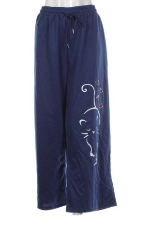 Дамско спортно долнище Unbranded, Размер 3XL, Цвят Син, Цена 15,33 €