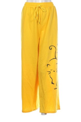 Pantaloni trening de femei Unbranded, Mărime 3XL, Culoare Galben, Preț 91,99 Lei
