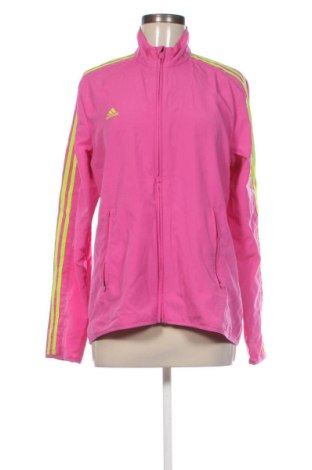 Дамско спортно горнище Adidas, Размер L, Цвят Розов, Цена 25,05 €