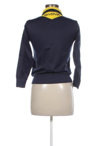 Bluză trening de femei Givova, Mărime XXS, Culoare Albastru, Preț 123,99 Lei