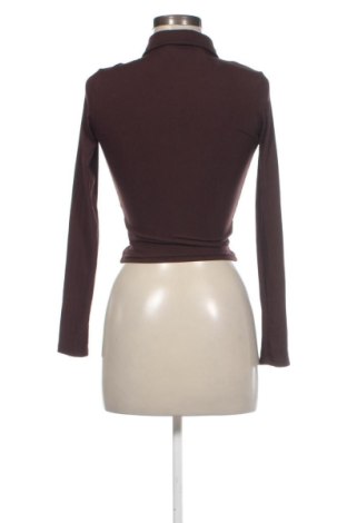 Bluză trening de femei SHEIN, Mărime XS, Culoare Maro, Preț 123,99 Lei
