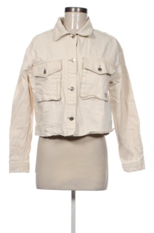 Dámská bunda  Bershka, Velikost L, Barva Béžová, Cena  339,00 Kč