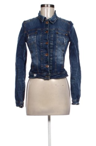 Geacă de femei Bershka, Mărime S, Culoare Albastru, Preț 83,67 Lei